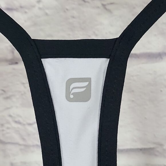 Fabletics Norwalk Tank Top Built in Shelf Bra Workout Gym Mesh Racerback Tee - Picture 5 of 10